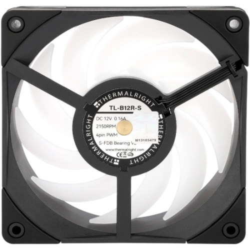 Вентилятор для корпуса Thermalright TL-B12R-S Reverse ARGB Black (TRTLB12RS)