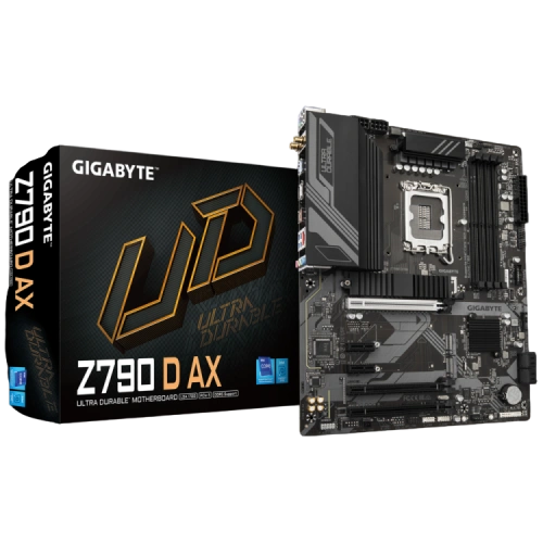 Материнская плата Gigabyte Z790 D AX антенна Wi-Fi, документация