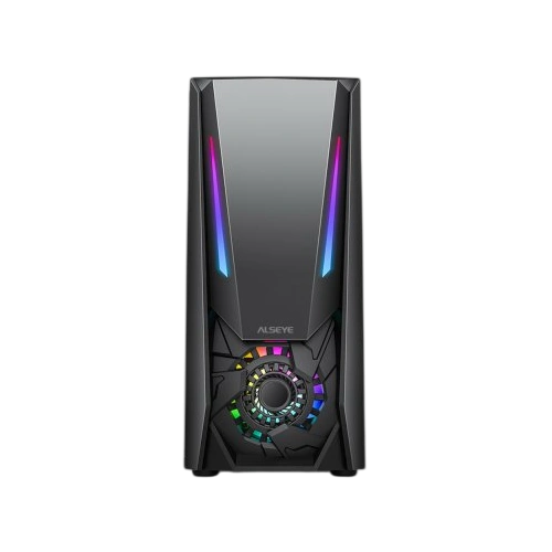 Компьютерный корпус ALSEYE TG Black (Reactor-B)