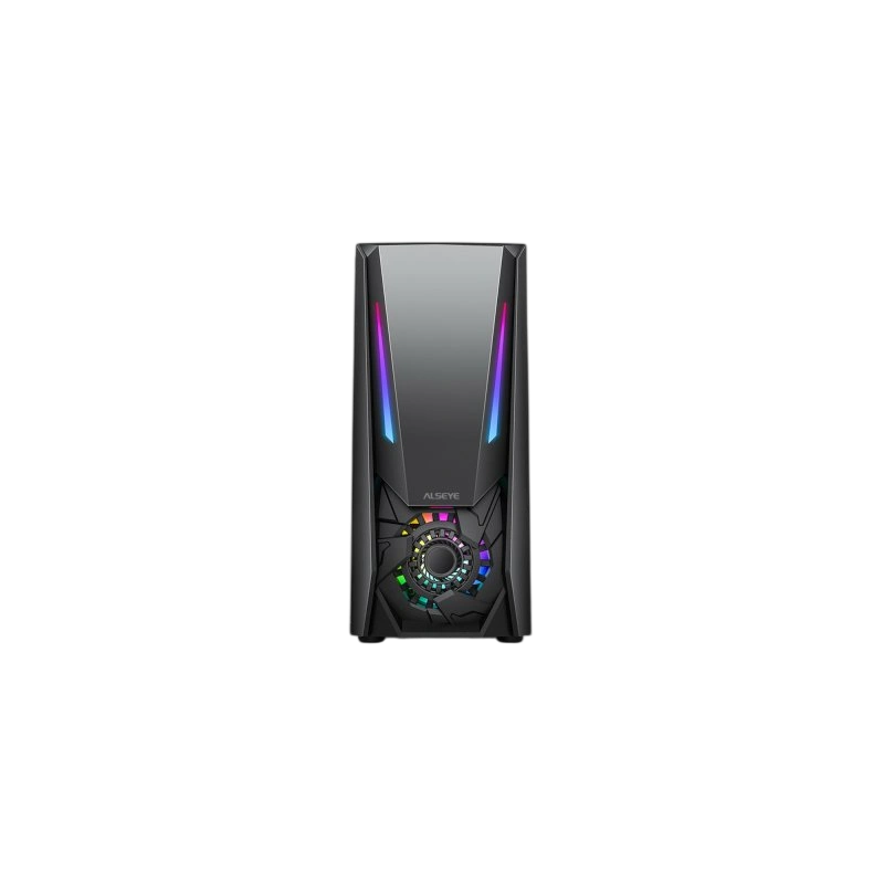 Компьютерный корпус ALSEYE TG Black (Reactor-B)