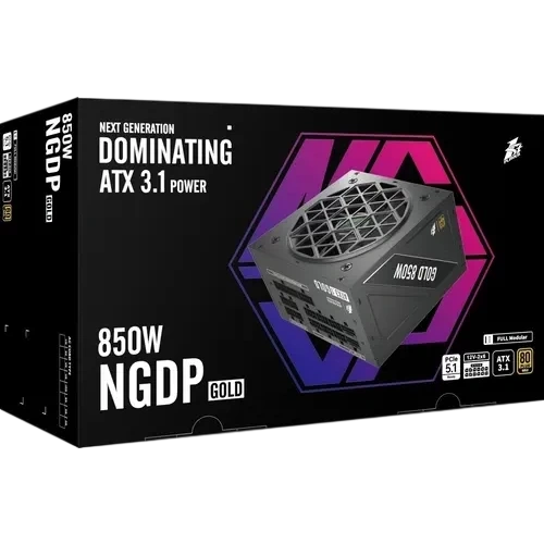 Блок питания 1STPLAYER 850W NGDP GOLD Black (HA-850BA4) 16 Pin (PCIe 5.0 Connector Cable Details) документация, кабельные стяжки, комплект кабелей, комплект крепежа