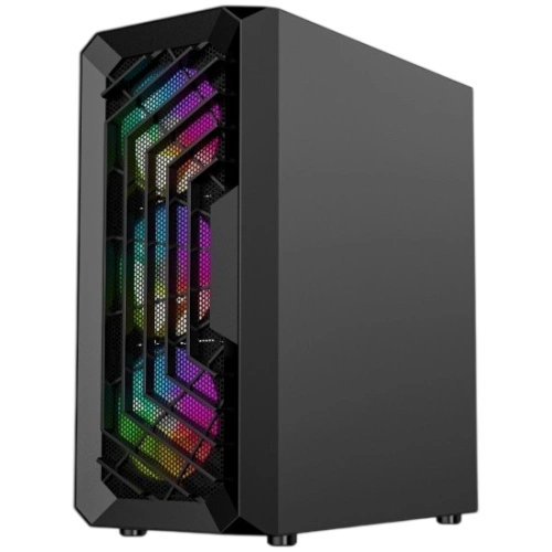 Компьютерный корпус Powercase Mistral C4B TG Black (CMICB-L4)