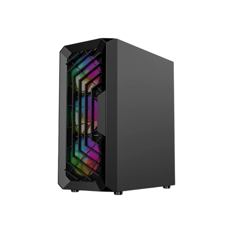 Компьютерный корпус Powercase Mistral C4B TG Black (CMICB-L4)