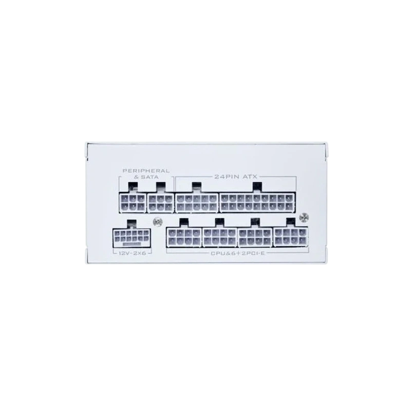 Блок питания Lian Li 850W SP850 V2 White (G9P.SP0850G.W000.RU) 16 Pin (PCIe 5.0 Connector Cable Details)