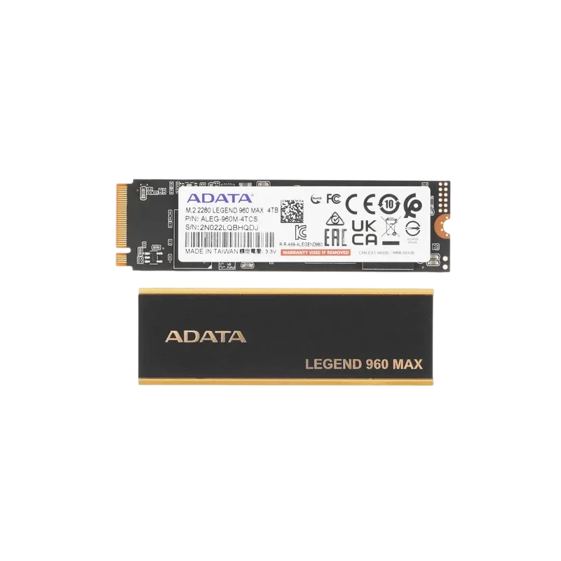 Твердотельный накопитель ADATA XPG 4000 Gb LEGEND 960 MAX (ALEG-960M-4TCS) BOX