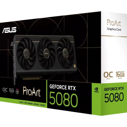 Видеокарта ASUS (PROART-RTX5080-O16G) GeForce RTX 5080 16GB PROART OC 16GB (90YV0N30-M0NA00)