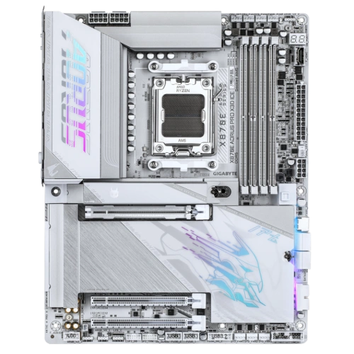 Материнская плата Gigabyte X870E AORUS PRO X3D ICE