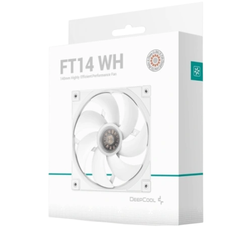 Вентилятор для корпуса Deepcool FT14 WH LED White