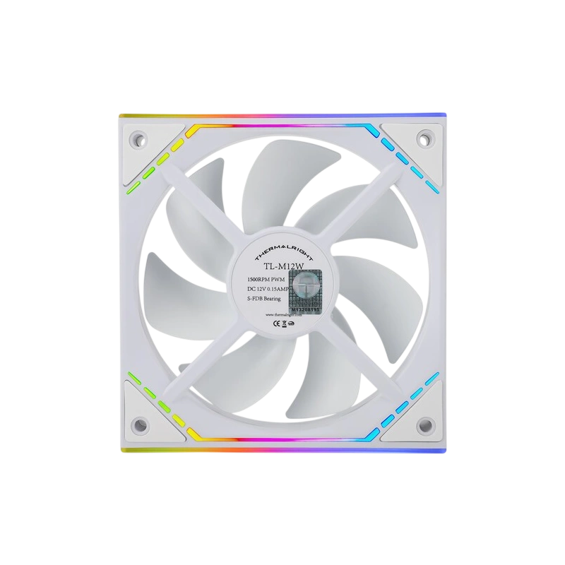 Вентилятор для корпуса Thermalright TL-M12W-S ARGB White (TRTLM12WS)