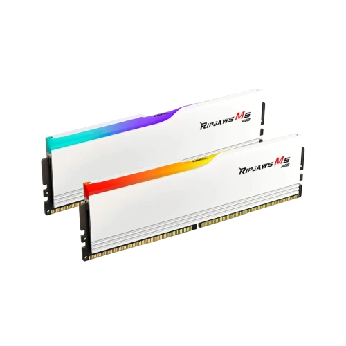 Оперативная память 64 Gb 6000 MHz G.Skill RIPJAWS M5 RGB White (F5-6000J3238G32GX2-RM5RW)