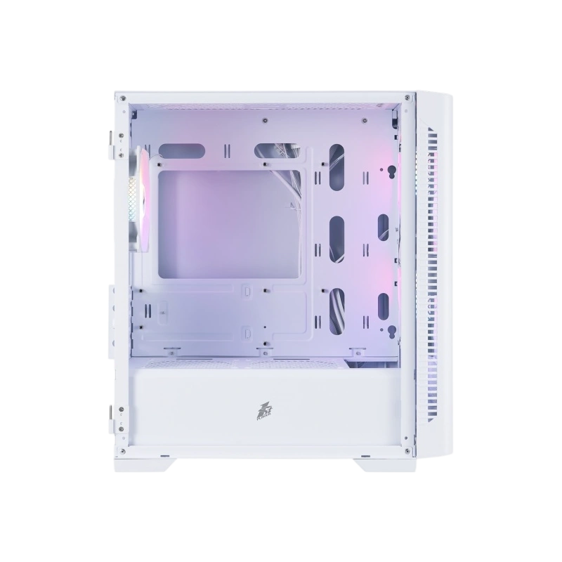 Компьютерный корпус 1STPLAYER DK D4-M FRGB White (D4-M-WH-2F1P-W-1F1-W)