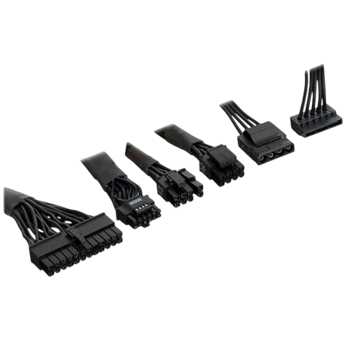 Блок питания ADATA XPG 750W CORE REACTOR II 750 (COREREACTORII750G-BKCEU) (PCIe 5.0 Connector Cable Details)