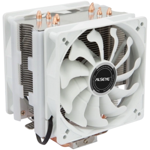 Кулер для процессора ALSEYE Universal White S120D-W PWM