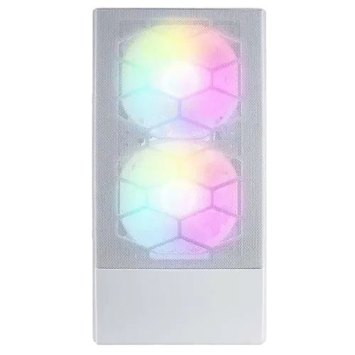 Компьютерный корпус 1STPLAYER FIREBASE X4-M TG LED White (X4-M-WH-2F1P-W-1F1-W)