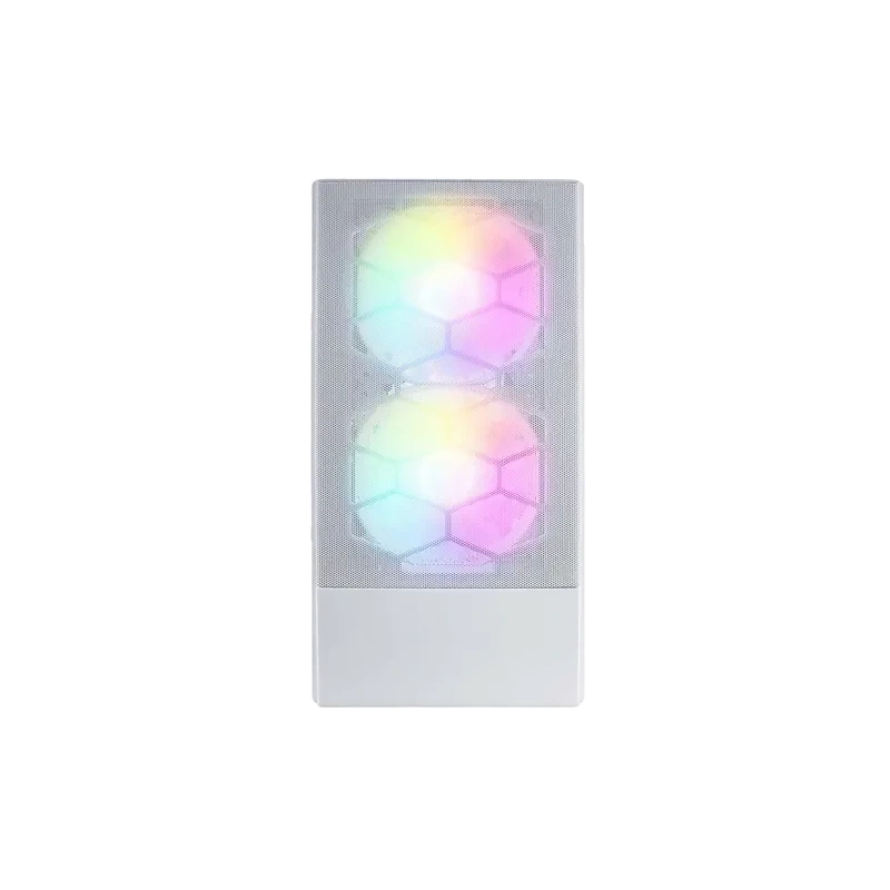 Компьютерный корпус 1STPLAYER FIREBASE X4-M TG LED White (X4-M-WH-2F1P-W-1F1-W)