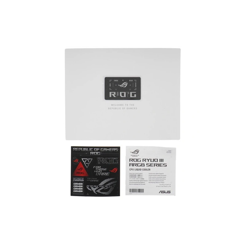 Система жидкостного охлаждения для процессора ASUS ROG RYUO III 240 ARGB White 90RC00J2-M0UAY0