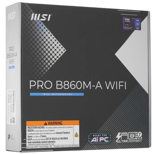 Материнская плата MSI PRO B860M-A WIFI