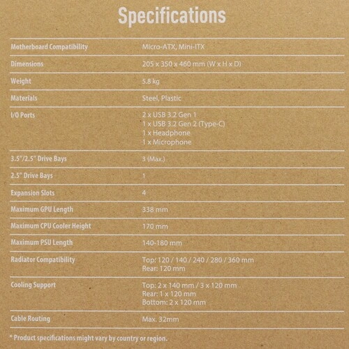Компьютерный корпус ASUS PRIME CASE AP201 TG White (90DC00G3-B39010) документация