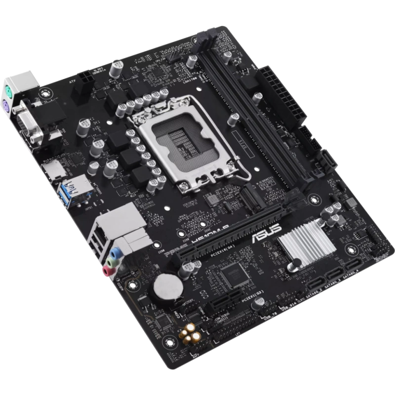 Материнская плата ASUS PRIME H610M-R-SI (90MB1GL0-M0ECY0) 2 x кабель SATA, документация, задняя планка