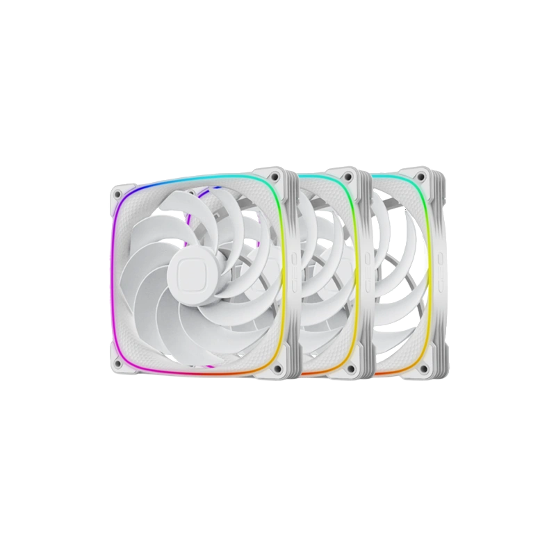 Комплект вентиляторов для корпуса Geometric Future Squama 2503RW-14 Reverse ARGB White (1F2503R314100)
