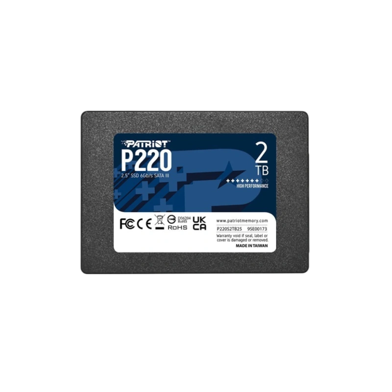 Твердотельный накопитель Patriot 2000 Gb (P220S2TB25) BOX
