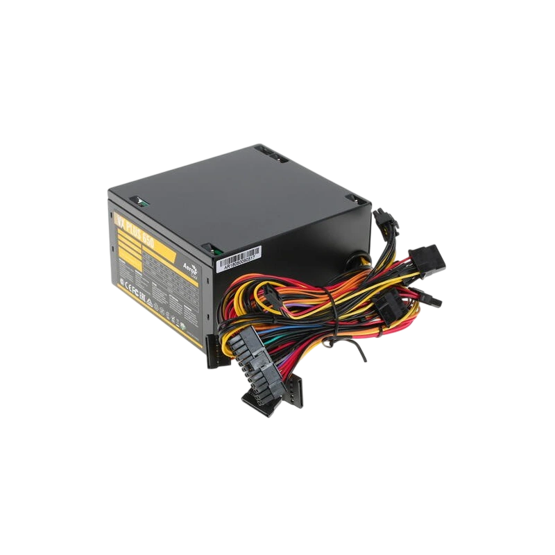 Блок питания Aerocool 650W VX-650 PLUS документация, комплект крепежа