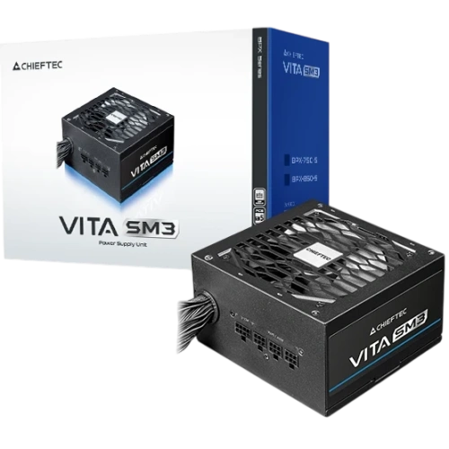 Блок питания Chieftec 750W Vita SM3 (BPX-750-C) 16 Pin (PCIe 5.0 Connector Cable Details) документация, комплект кабелей, комплект крепежа