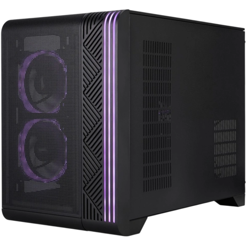 Компьютерный корпус 1STPLAYER VT6 ARGB Black (VT6-BK-3FS7)