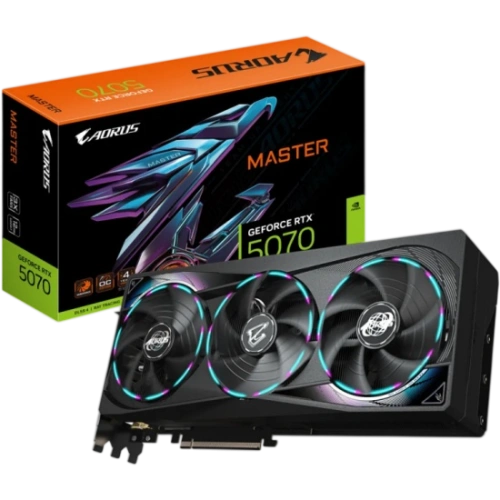 Видеокарта Gigabyte (GV-N5070AORUS M-12GD) GeForce RTX 5070 12GB AORUS MASTER