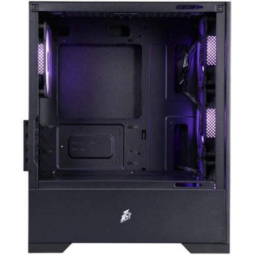 Компьютерный корпус 1STPLAYER Go2 ARGB Black (Go2-BK-4F7)