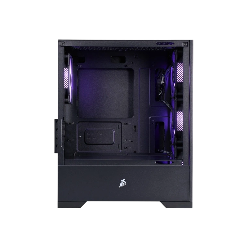 Компьютерный корпус 1STPLAYER Go2 ARGB Black (Go2-BK-4F7)