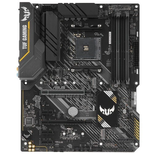 Материнская плата ASUS TUF GAMING B450-PLUS II 2 x кабель SATA, диск с ПО, документация, задняя планка, крепеж для разъема M.2