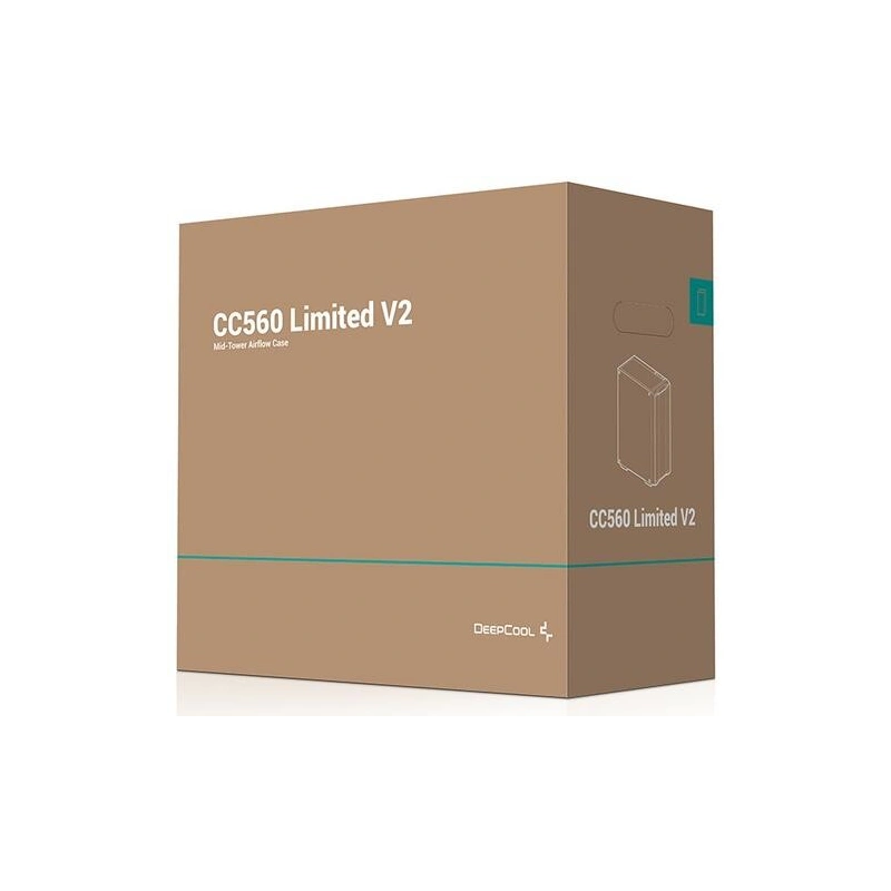 Компьютерный корпус Deepcool CC560 V2 Limited Black (R-CC560-BKNAA0-G-2) документация