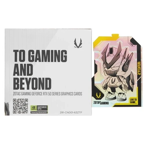 Видеокарта ZOTAC (ZT-B50610E-10M) GeForce RTX 5060 Ti 8GB Twin Edge