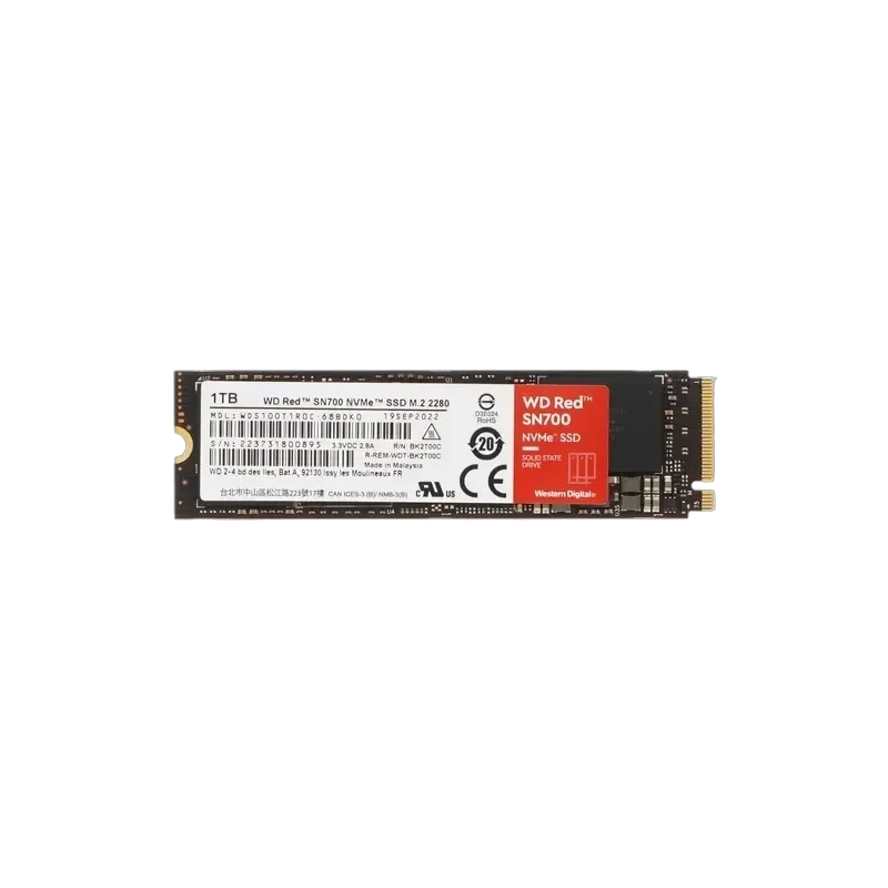 Твердотельный накопитель Western Digital 1000 Gb Red (WDS100T1R0C) BOX