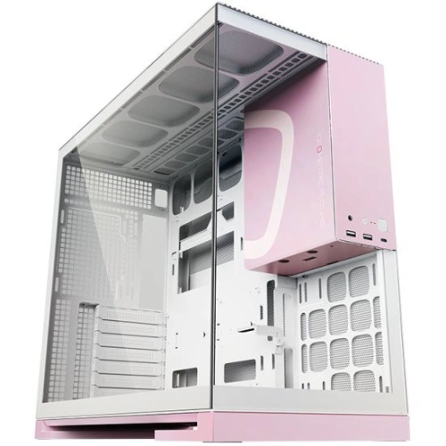 Компьютерный корпус Geometric Future Model 5 White/Pink with fans (1AM5WKPK01100)