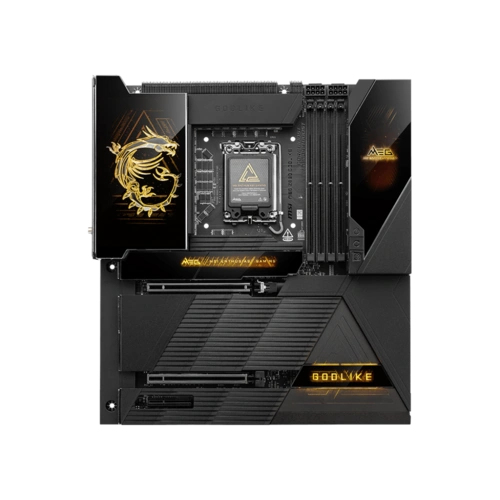 Материнская плата MSI MEG Z890 GODLIKE 4 x кабель SATA, EZ M.2 Clip 2 Remover, антенна WiFi, документация, карта расширения M.2 Xpander-Z, карта расширения THUNDERBOLTM5, комплект наклеек, флешка с ПОещё