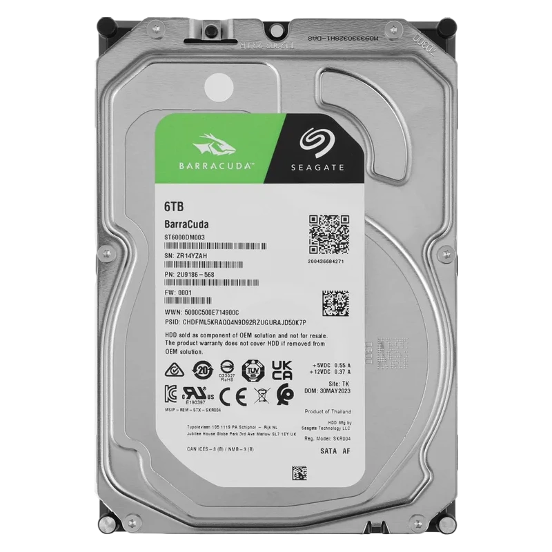 Жесткий диск Seagate 6000 Gb BARRACUDA (ST6000DM003)