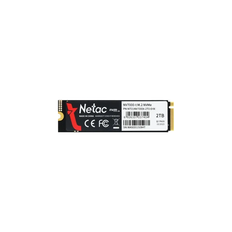 Твердотельный накопитель NETAC 2000 Gb (NT01NV7000t-2T0-E4X) BOX