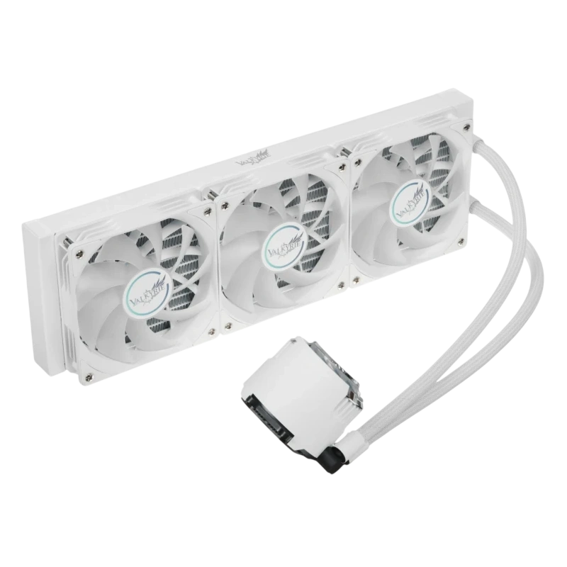 Система жидкостного охлаждения для процессора Valkyrie Jarn 360 ARGB White (HW C360W)