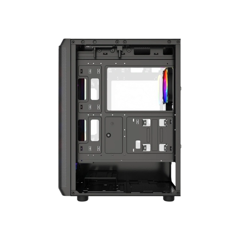 Компьютерный корпус Powercase Mistral EA22 TG FRGB Black (CMAEA22-L4)
