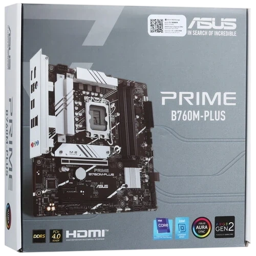 Материнская плата ASUS PRIME B760M-PLUS (90MB1GY0-M0EAY0)
