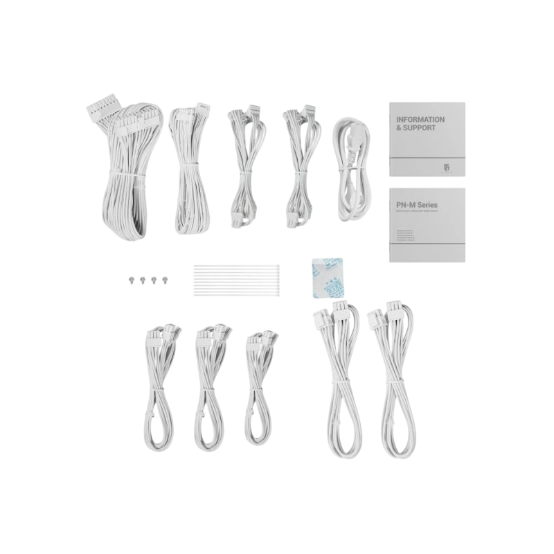 Блок питания Deepcool 850W PN850M White (R-PN850M-FC0W-WGEU) 16 Pin (PCIe 5.0 Connector Cable Details)