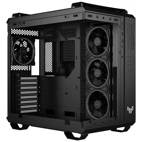 Компьютерный корпус ASUS TUF GAMING GT502 HORIZON TG ARGB Black (90DC0090-B19020) документация, контроллер ARGB, набор крепежа