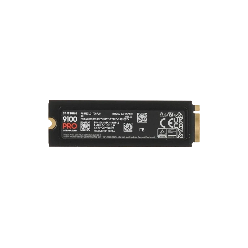 Твердотельный накопитель Samsung 1000 Gb 9100 PRO (MZ-VAP1T0CW) BOX