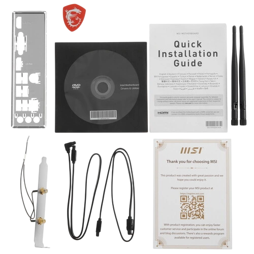 Материнская плата MSI PRO H610M-G WIFI DDR4