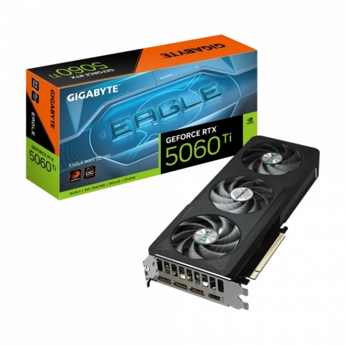 Видеокарта Gigabyte (GV-N506TEAGLEMAX OC-16GD) GeForce RTX 5060 Ti 16GB EAGLE MAX OC
