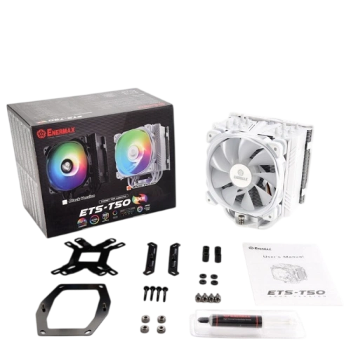Кулер для процессора Enermax ETS-T50 AXE ARGB ETS-T50A-W-ARGB