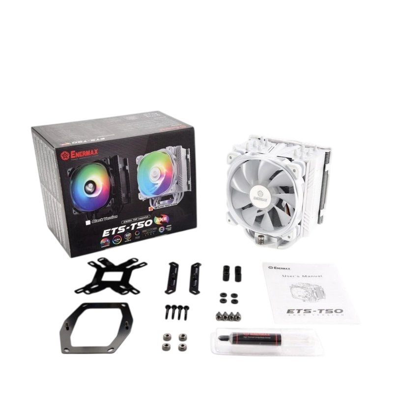 Кулер для процессора Enermax ETS-T50 AXE ARGB ETS-T50A-W-ARGB