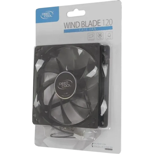 Вентилятор для корпуса Deepcool WIND BLADE 120 DP-FLED-WB120
